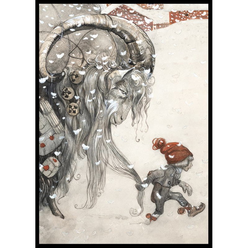 Poster Gallerix Julbocken By John Bauer
