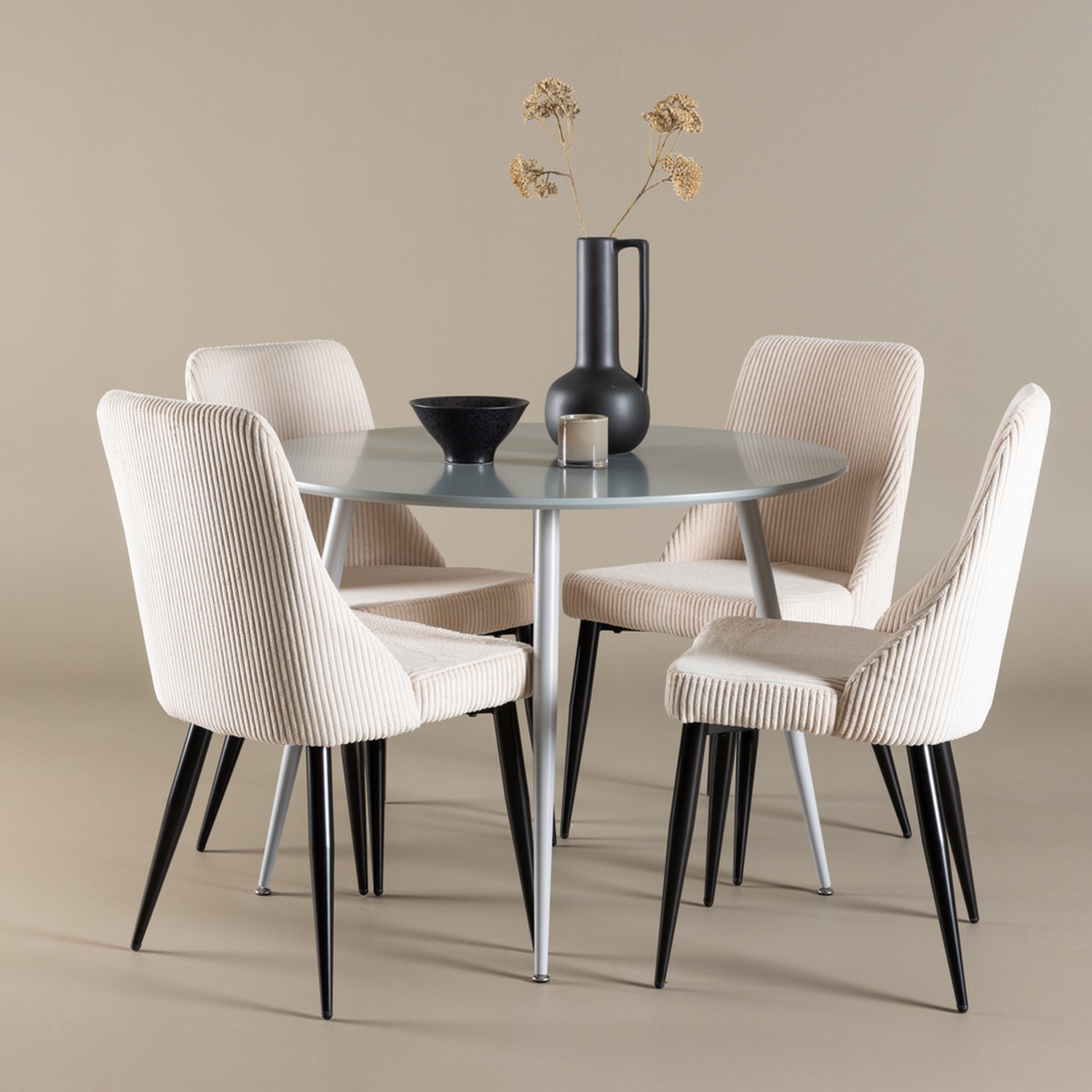 Matbord Venture Home Plaza Ø100 cm