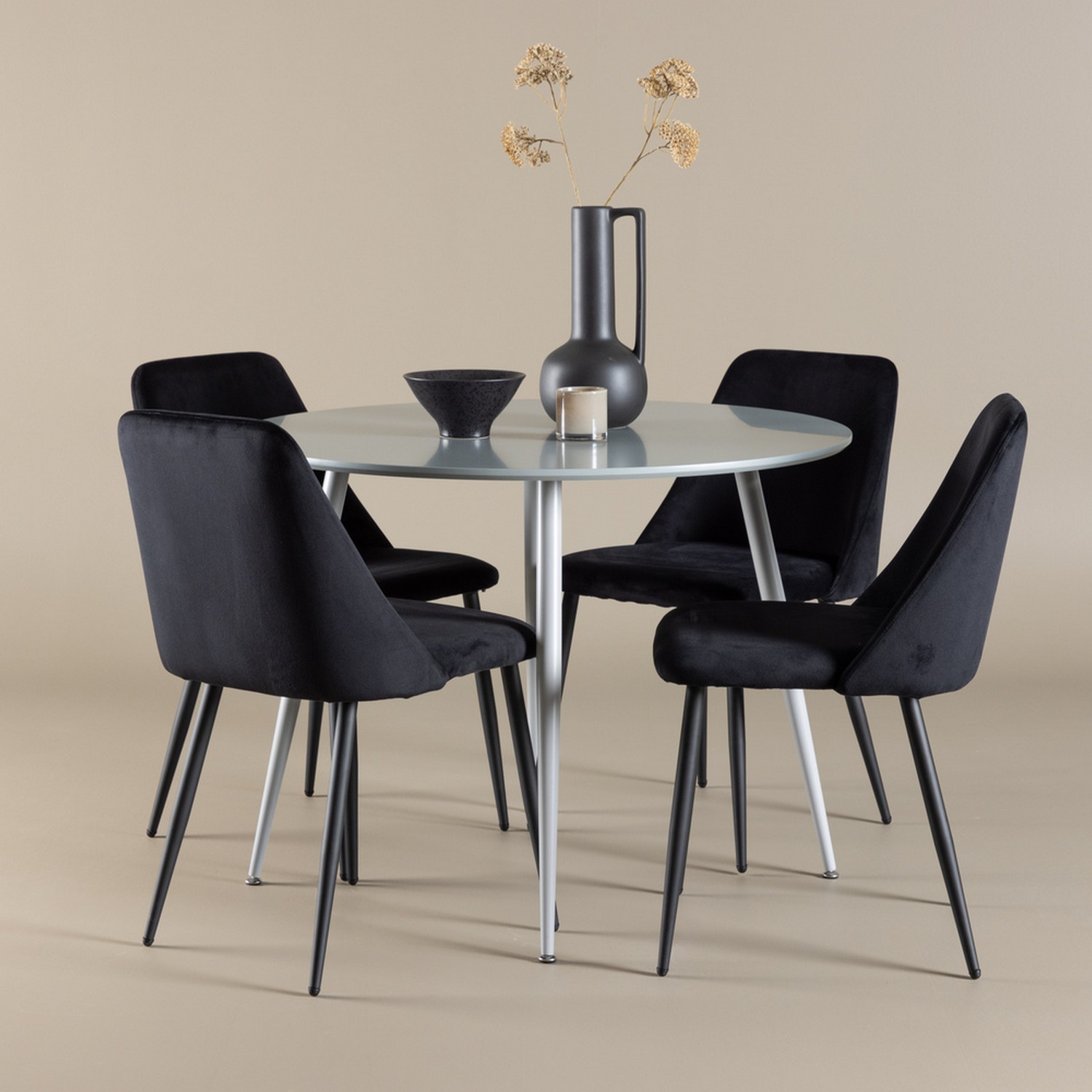 Matbord Venture Home Plaza Ø100 cm