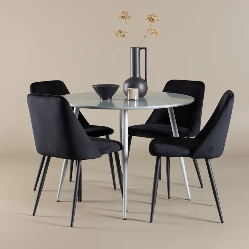 Matbord Venture Home Plaza Ø100 cm