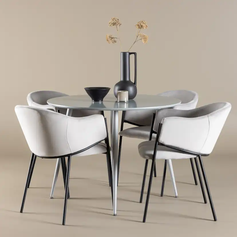 Matbord Venture Home Plaza Ø100 cm