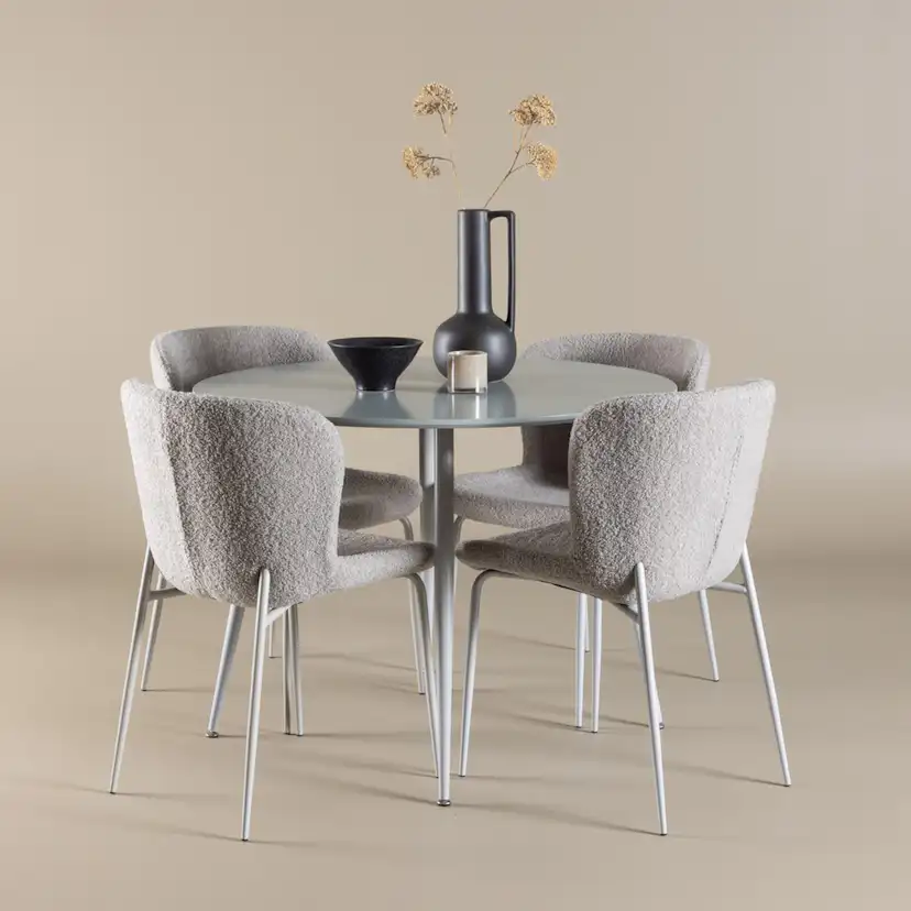 Matbord Venture Home Plaza Ø100 cm