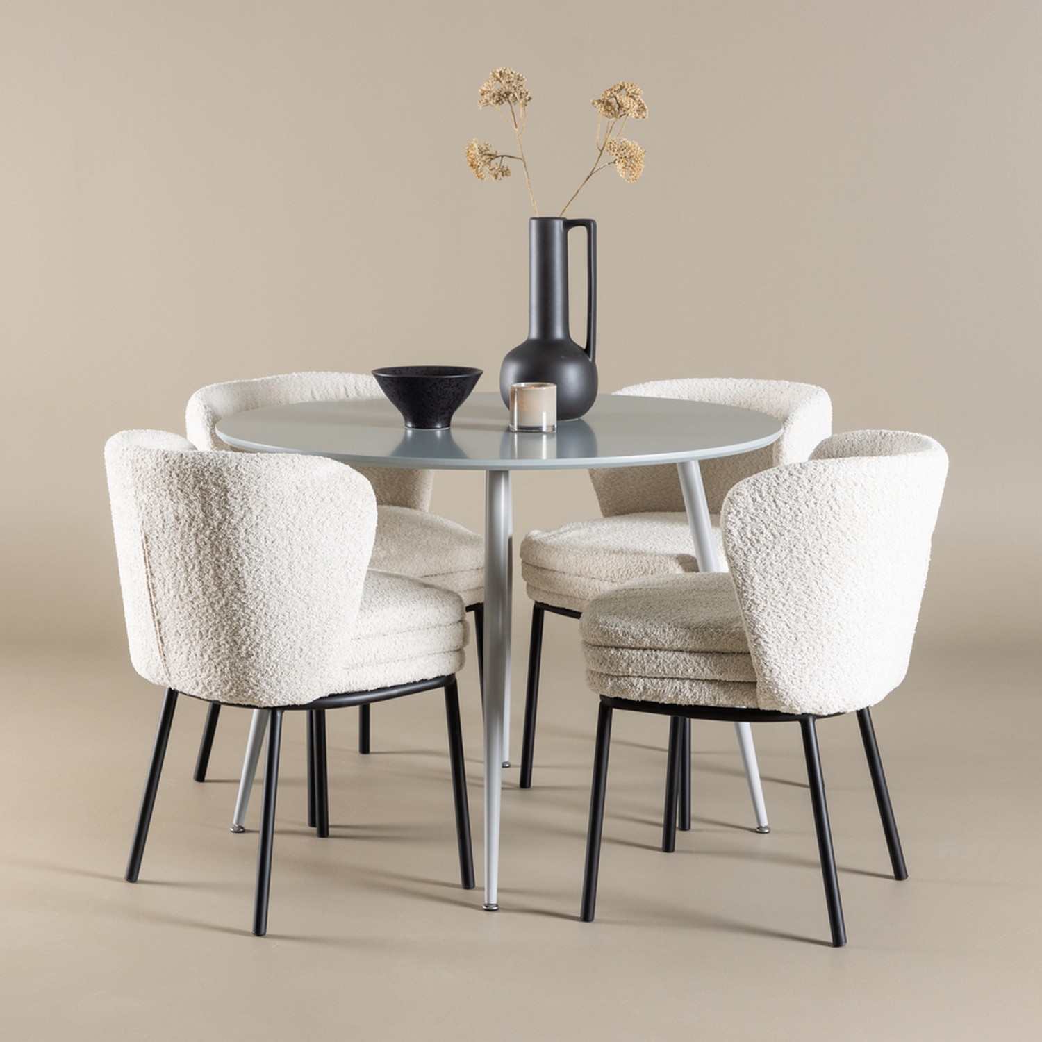 Matbord Venture Home Plaza Ø100 cm