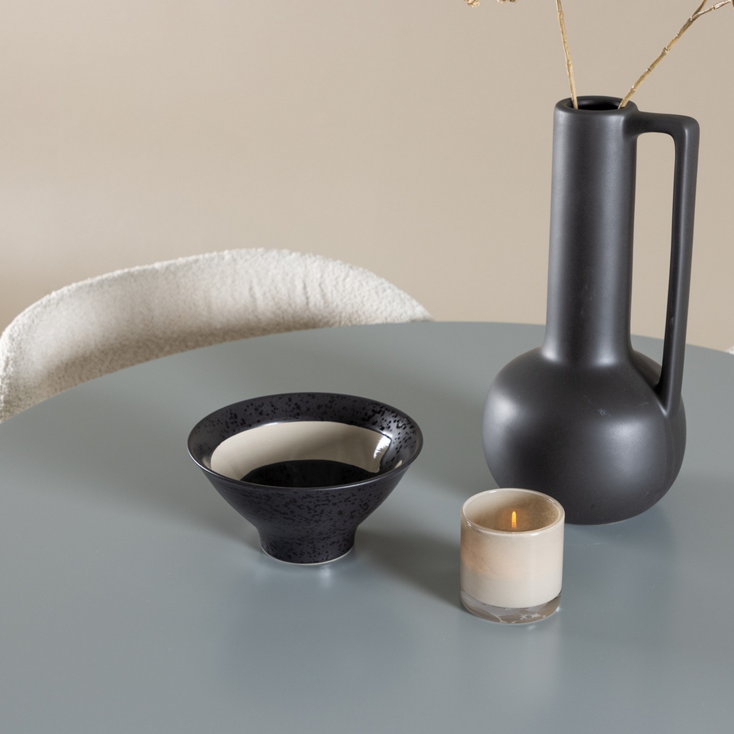 Matbord Venture Home Plaza Ø100 cm