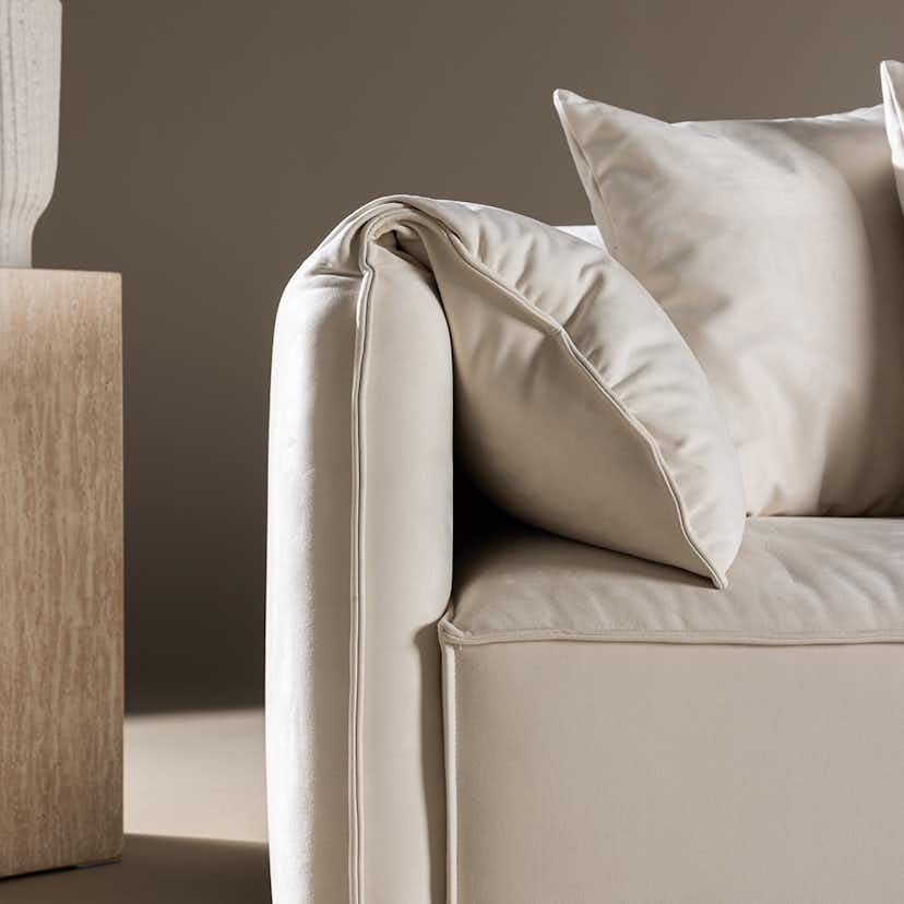 3-Sitssoffa Vind Torekov Vit 202 cm