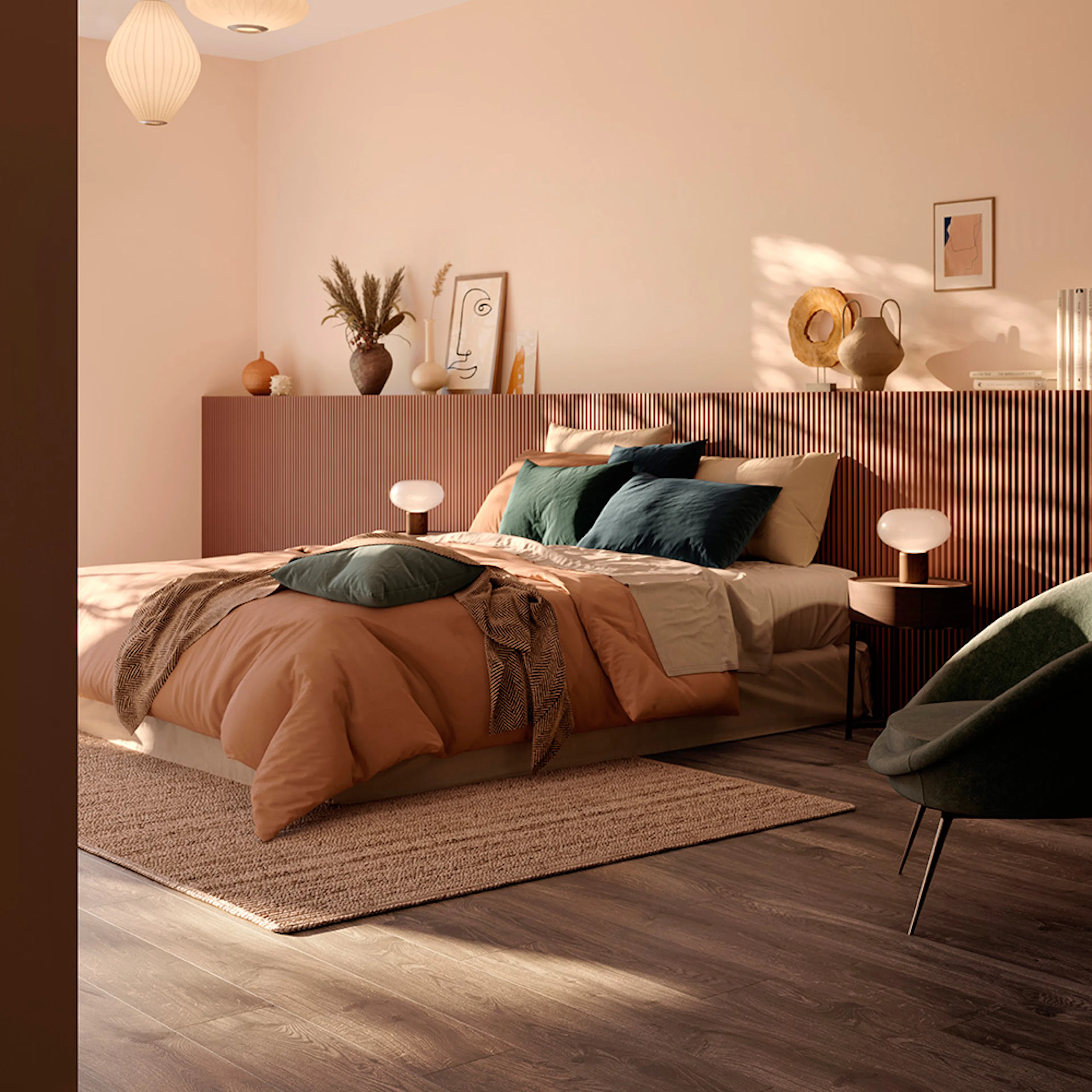 Laminatgolv BerryAlloc Ocean 8 V4 Gyant Warm Brown, 1-Stavs Golv