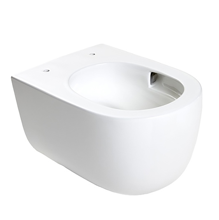 Vägghängd Toalettstol Macro Design Silent Rimless med Tornadospolning