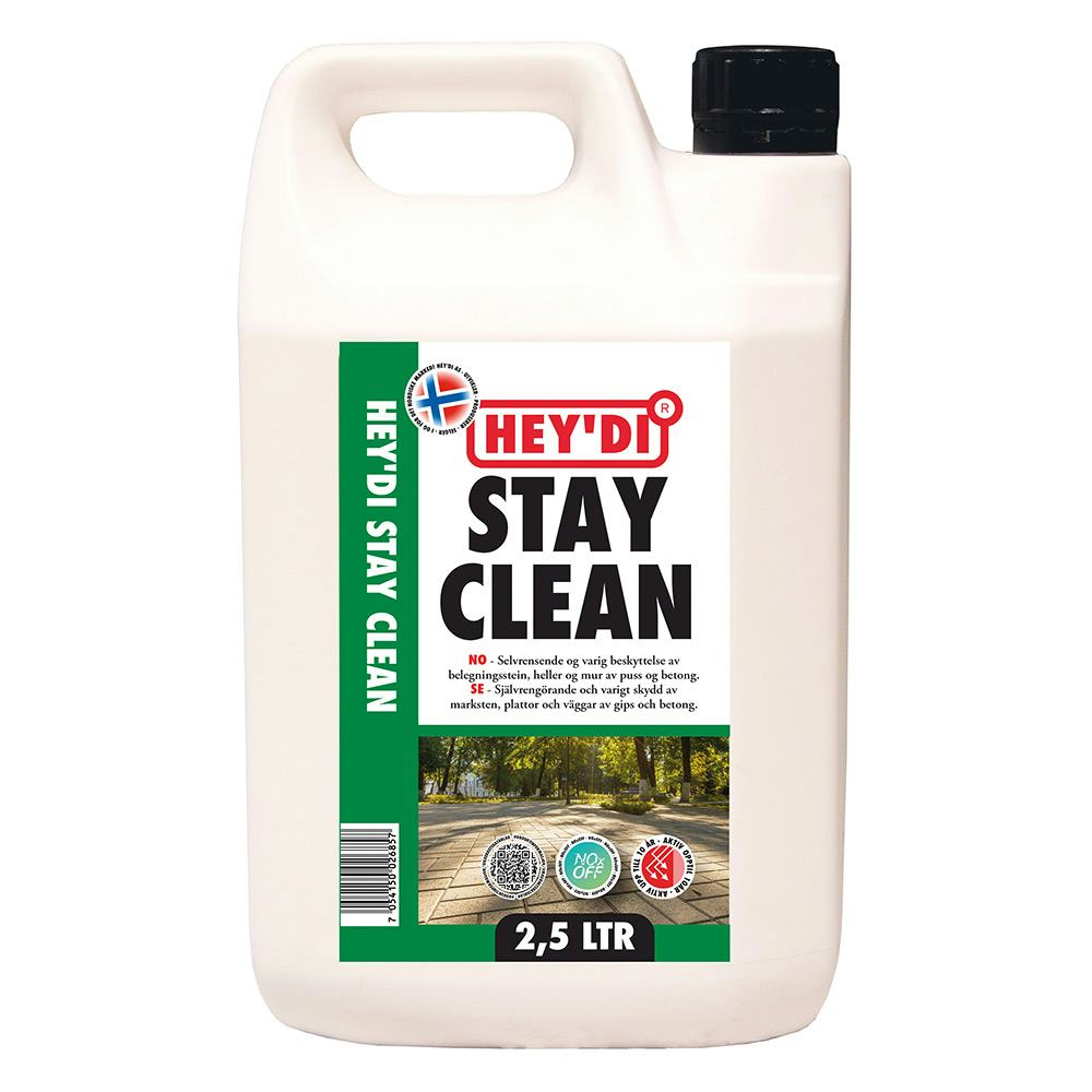 Impregnering Heydi Stay Clean 2,5 Liter