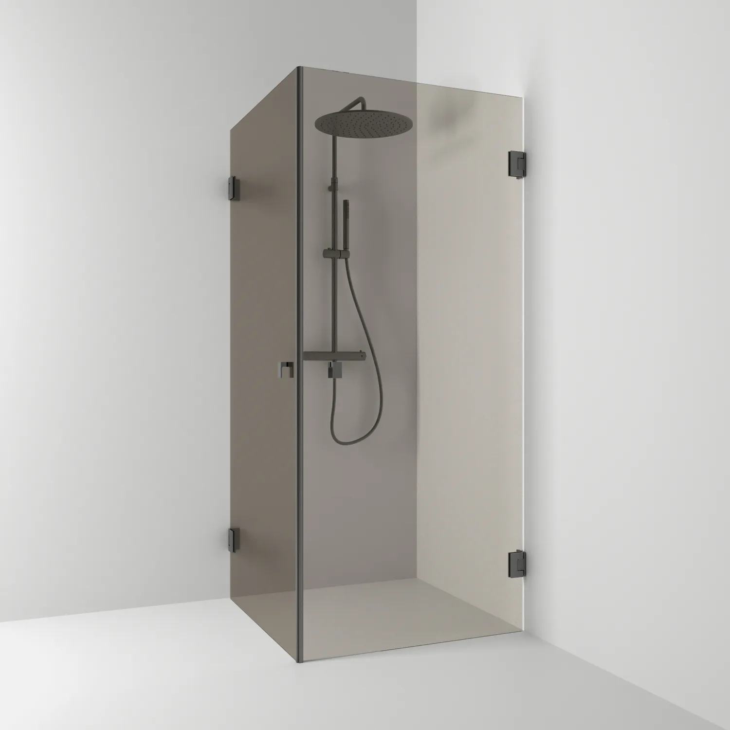 Duschhörn Svedbergs 180° Rak