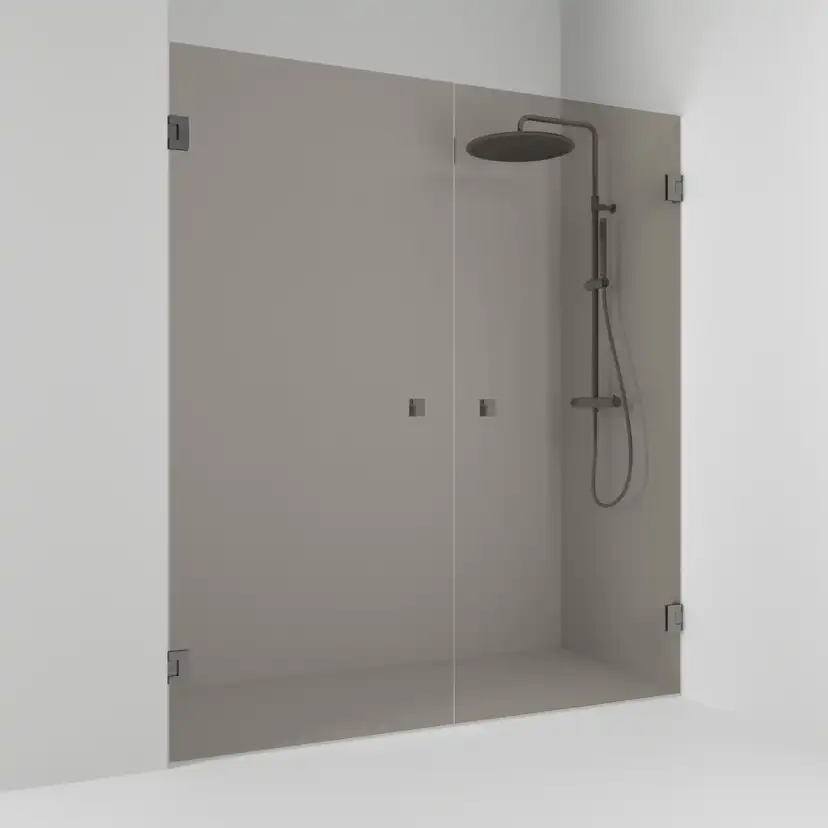 Duschdörr Svedbergs 180° Rak Dubbel