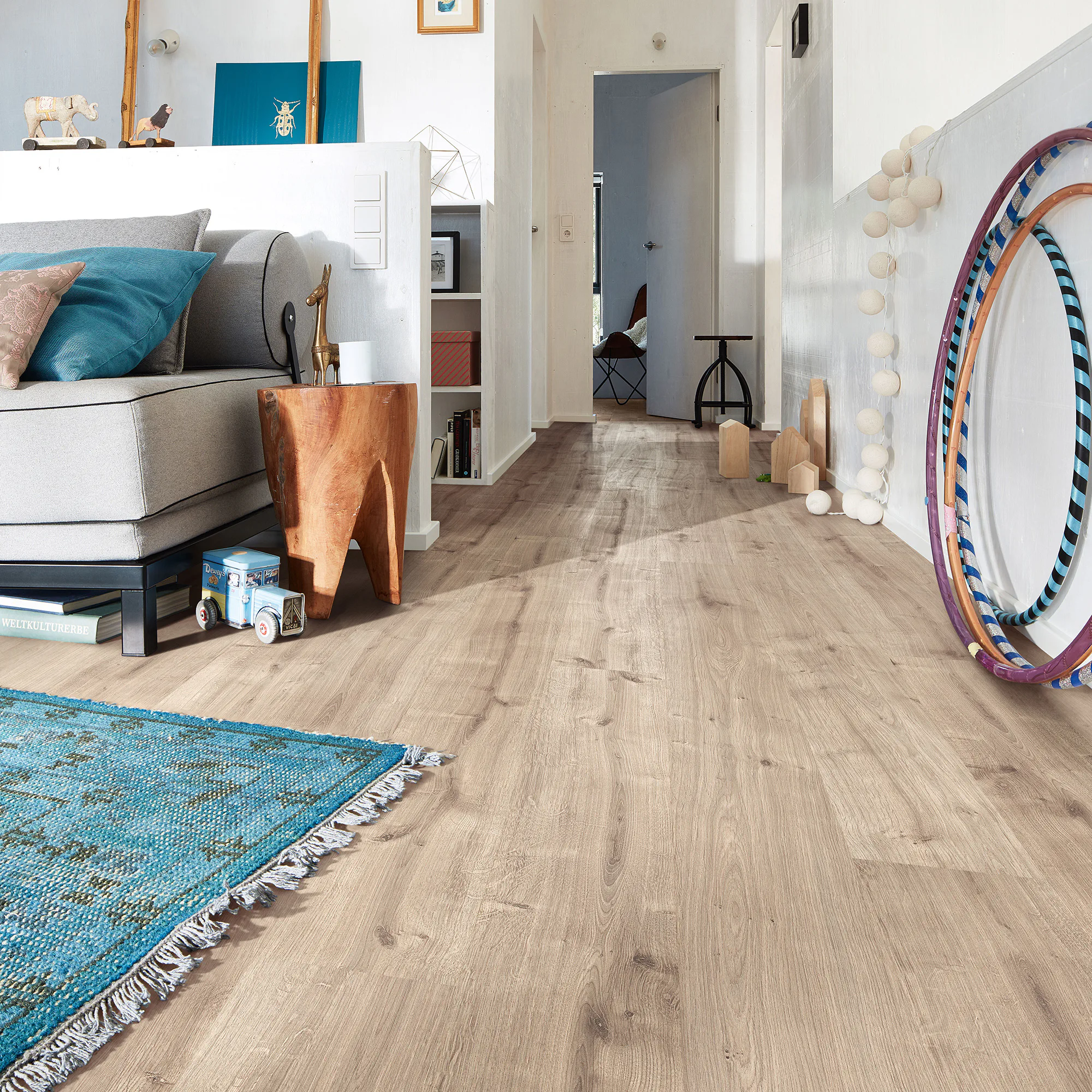 Laminatgolv Meister Laminate LC 150 Cappuccino Ek Strip 6263