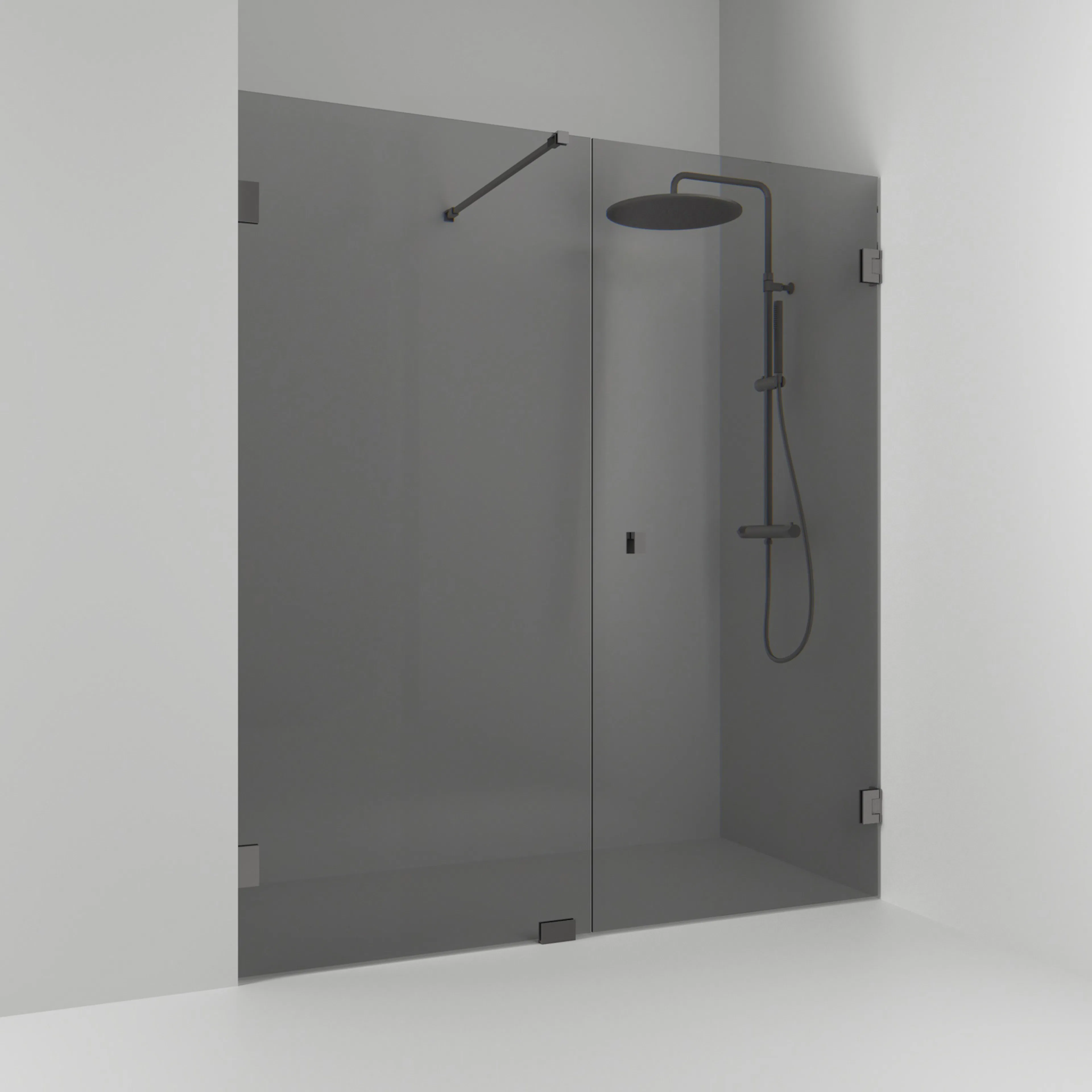 Duschdörr Svedbergs 180° Rak Kombi