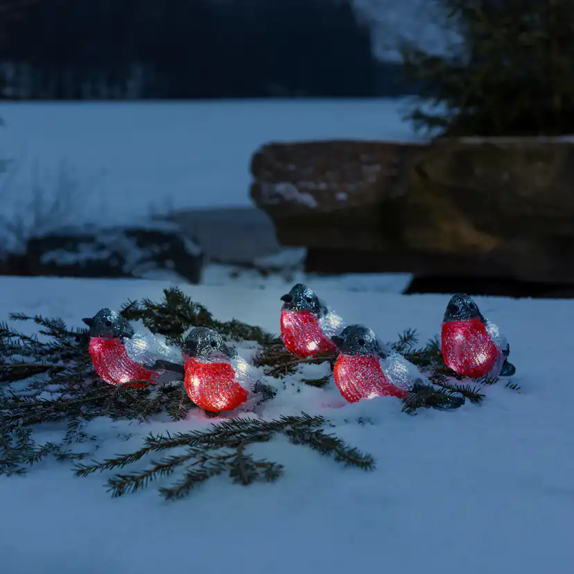 Dekorationsbelysning Gnosjö Konstsmide Domherrar 5 st LED