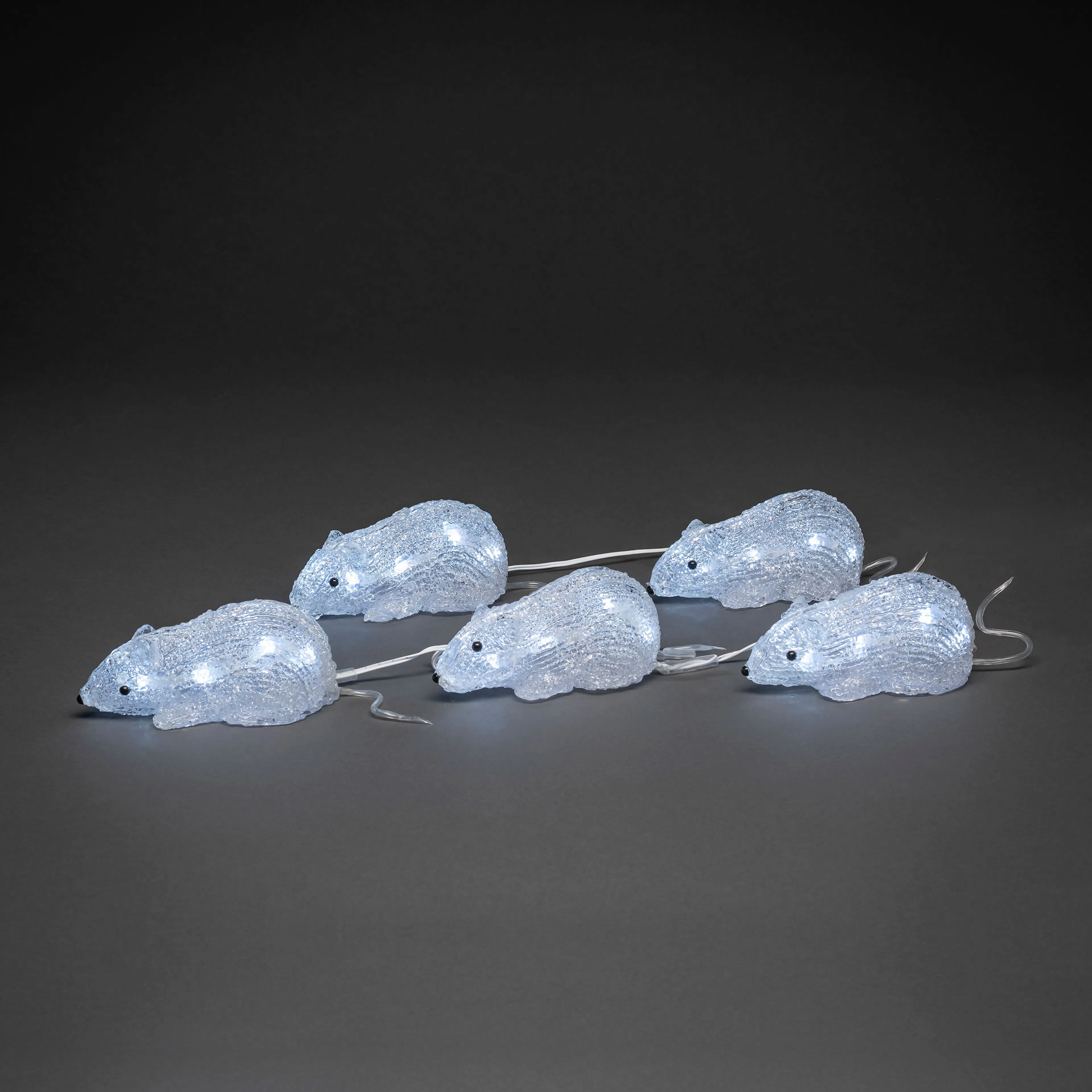 Dekorationsbelysning Gnosjö Konstsmide Möss