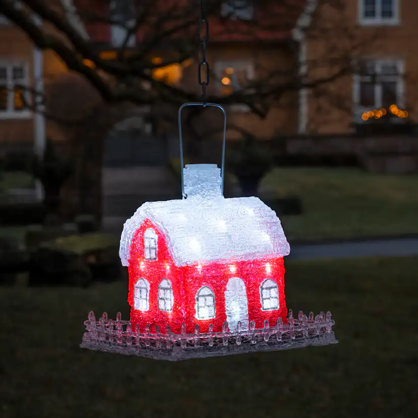 Dekorationsbelysning Gnosjö Konstsmide Fågelbord Akryl 32L LED