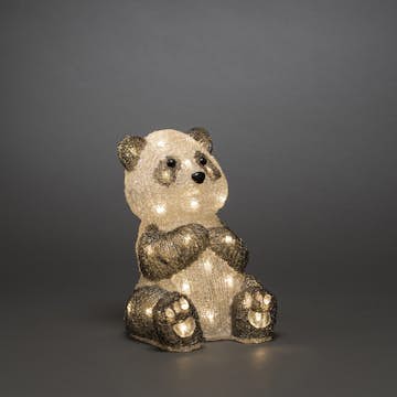 Dekorationsbelysning Gnosjö Konstsmide Sittande Pandabjörn LED