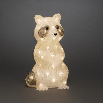 Dekorationsbelysning Gnosjö Konstsmide Sittande Tvättbjörn LED