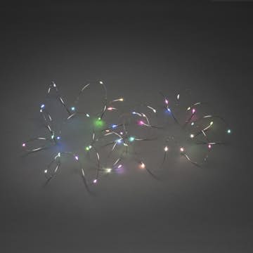 Ljusslinga Gnosjö Konstsmide Micro-LED Flerfärgad