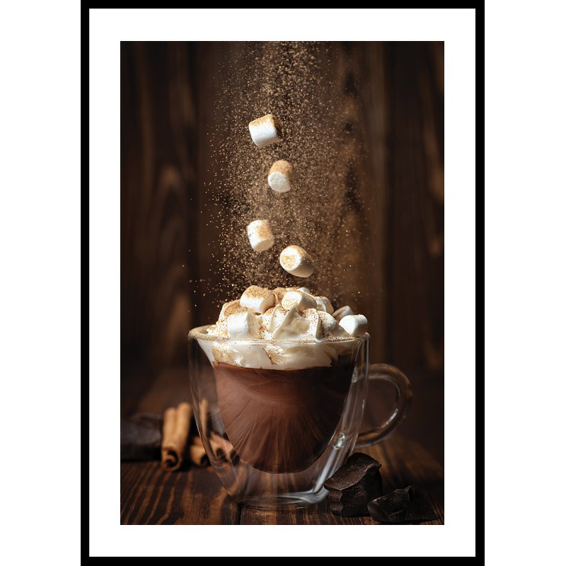 Poster Gallerix Hot Chocolate Marshmallows No4