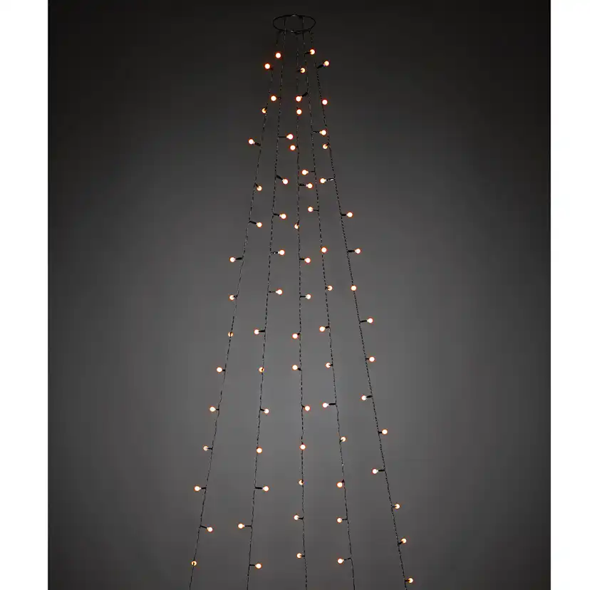 Julgransslinga Gnosjö Konstsmide Cherry LED Amber