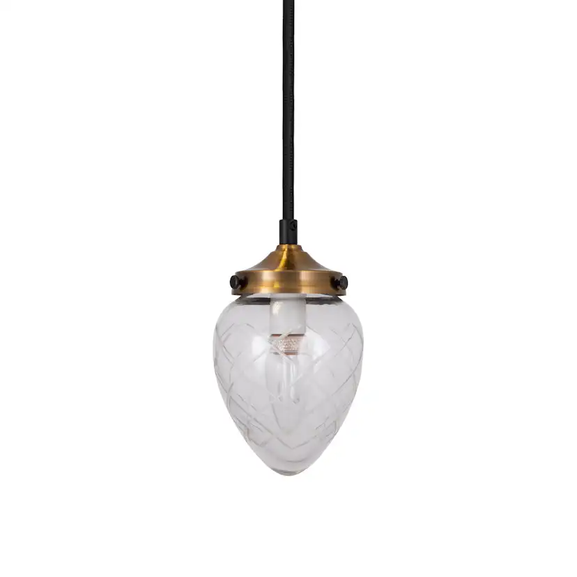 Taklampa Globen Lighting Juni Slipad