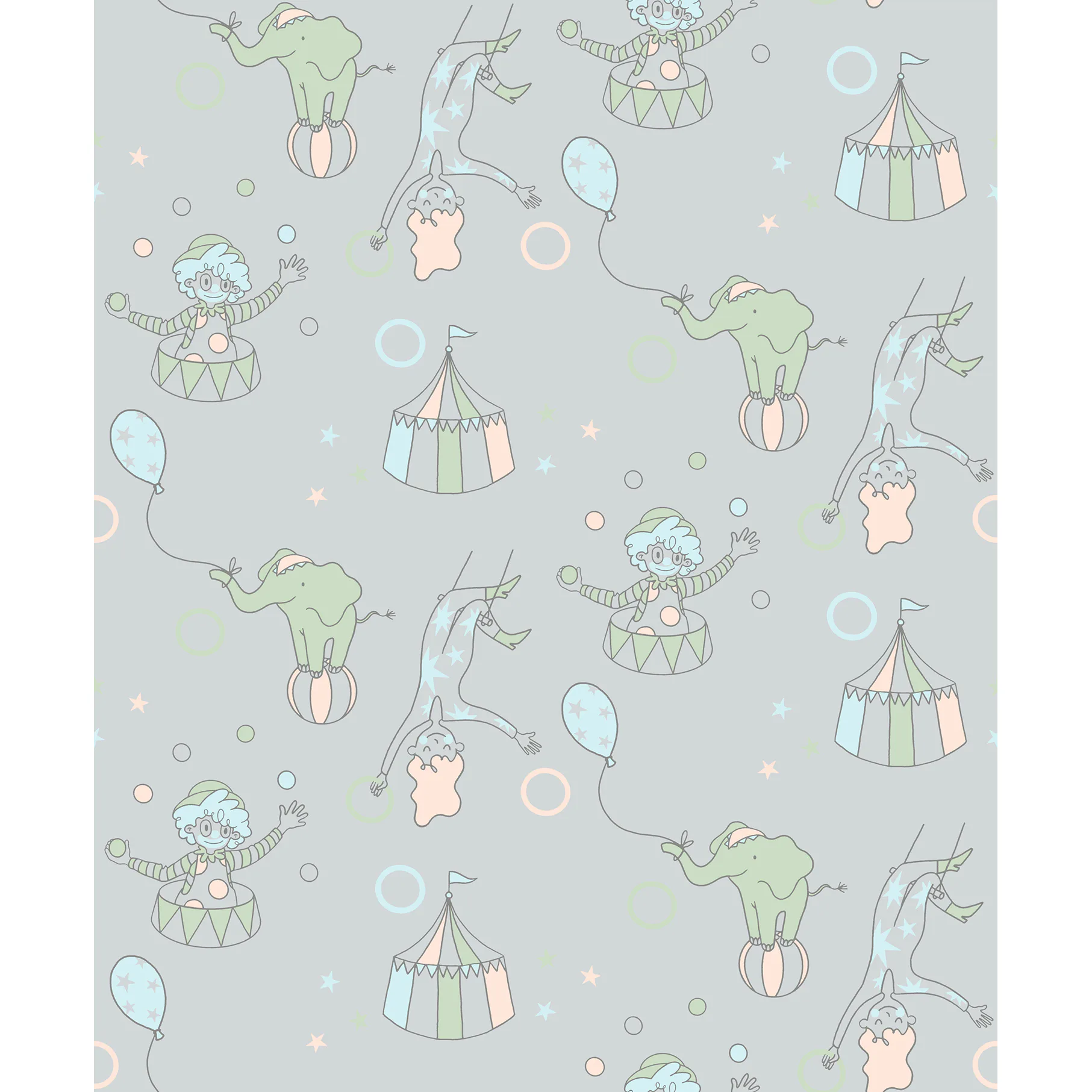 Tapet Fiona Circus 640615