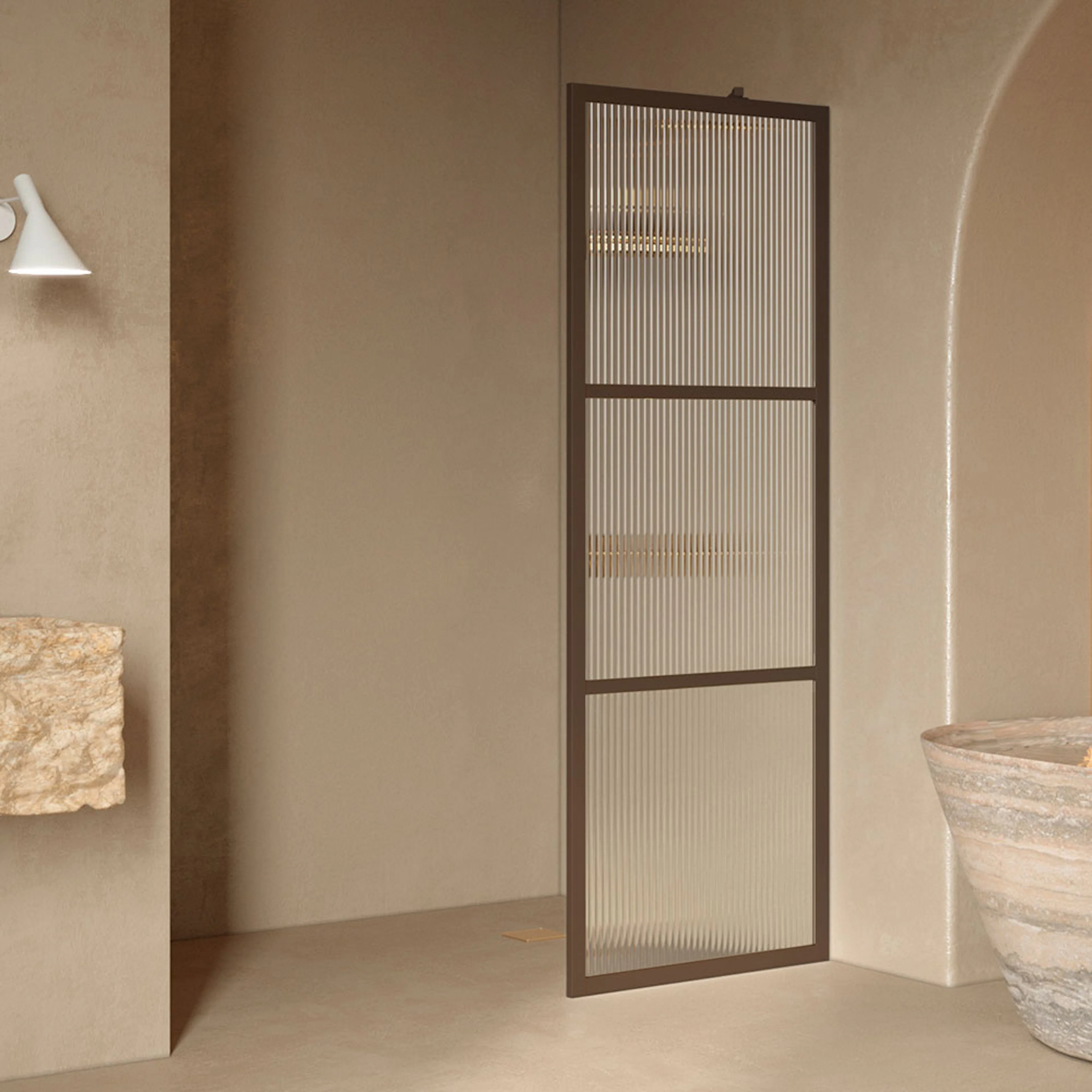 Duschvägg Hietakari Bläk 734 Tokyo Fast