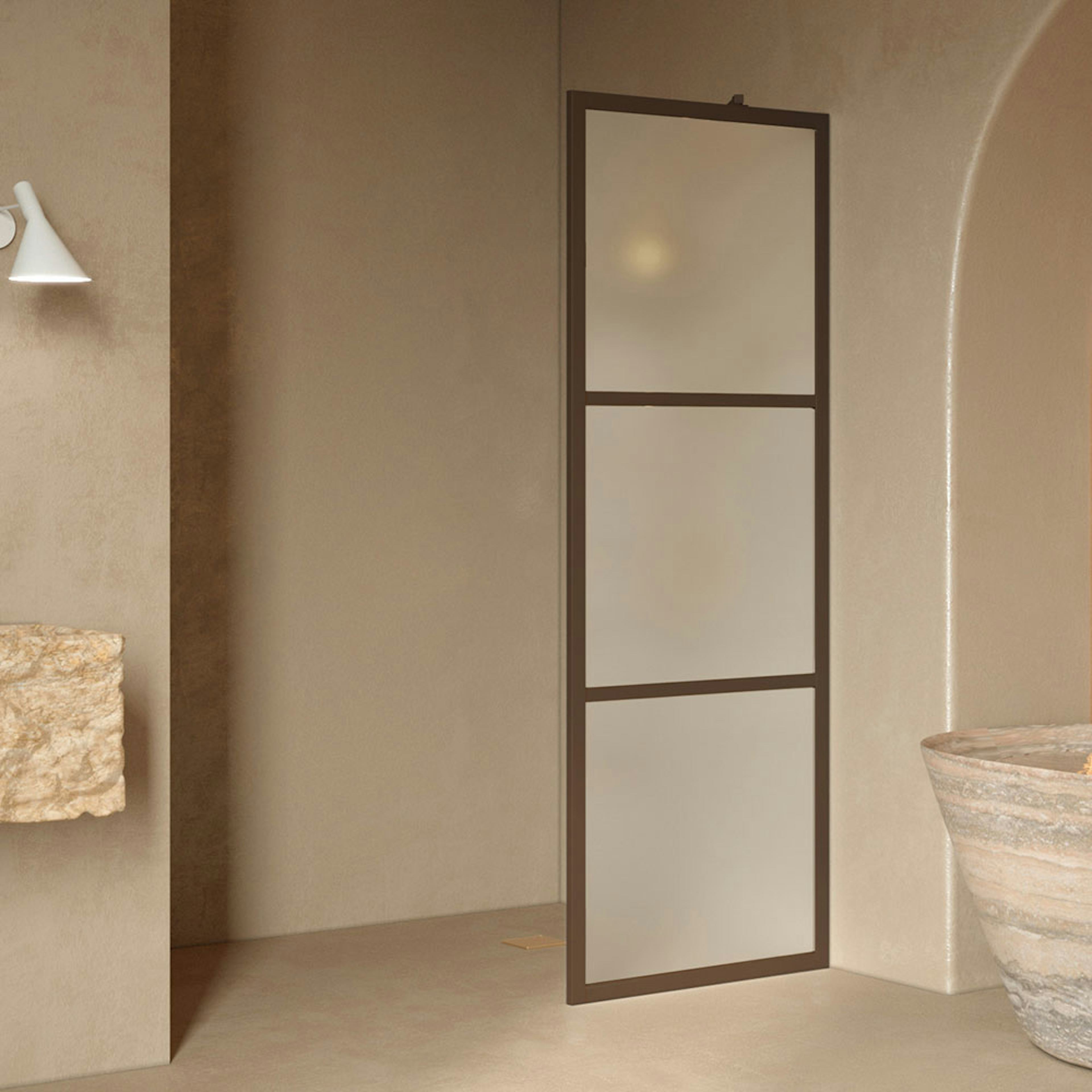 Duschvägg Hietakari Bläk 734 Tokyo Fast