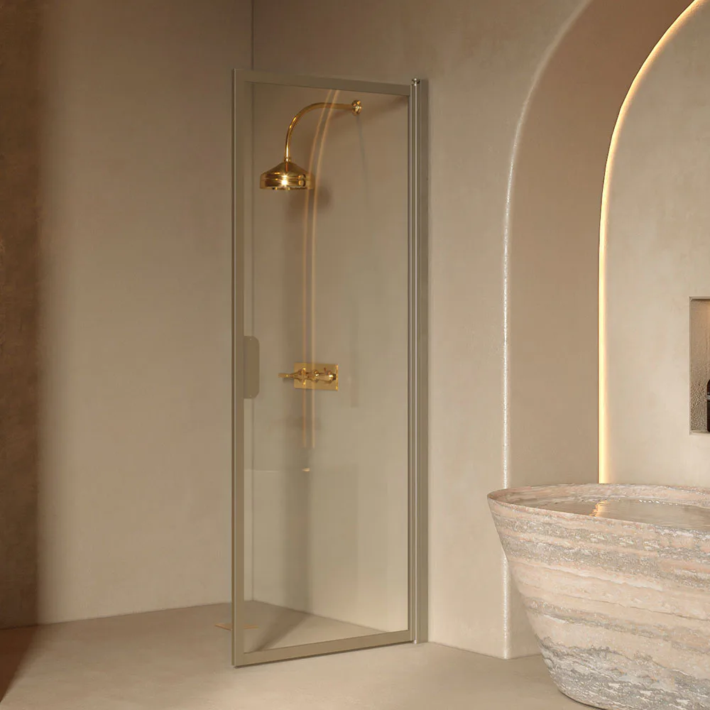 Duschdörr Hietakari Bläk 732 New York Vändbar