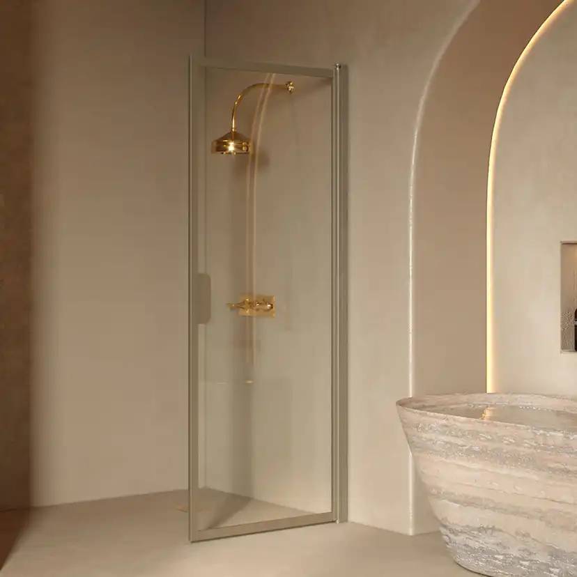 Duschdörr Hietakari Bläk 732 New York Vändbar