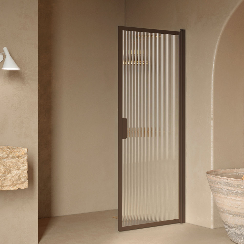 Duschdörr Hietakari Bläk 732 New York Vändbar