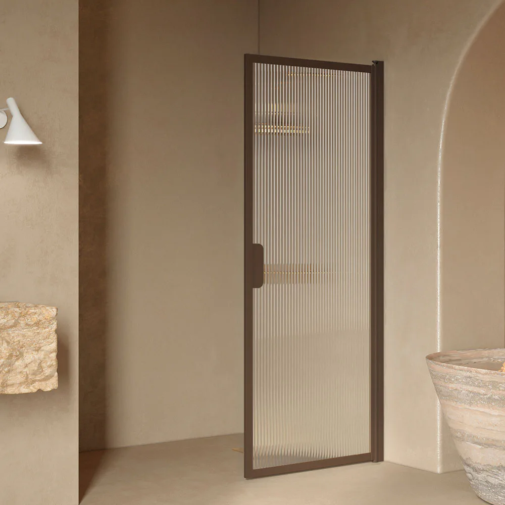 Duschdörr Hietakari Bläk 732 New York Vändbar