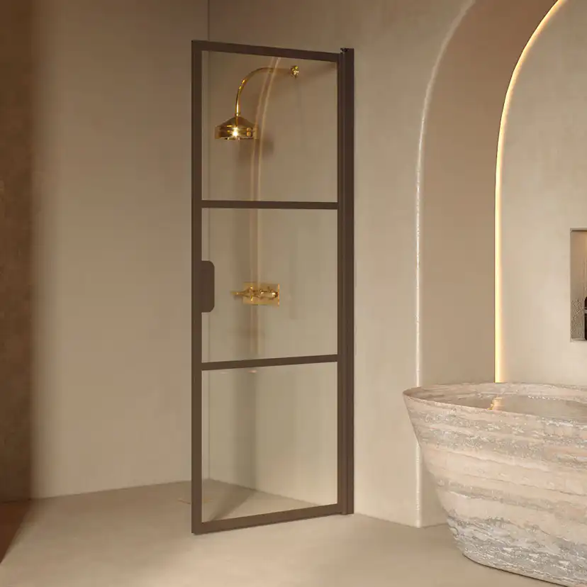 Duschdörr Hietakari Bläk 735 Tokyo Vändbar