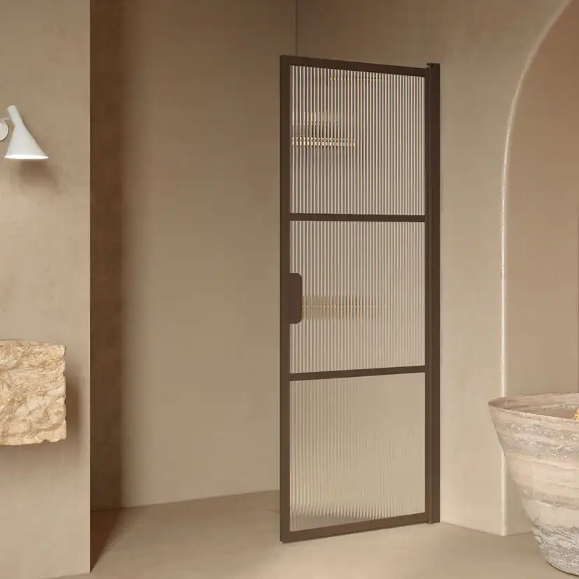 Duschdörr Hietakari Bläk 735 Tokyo Vändbar