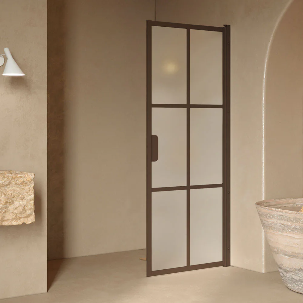 Duschdörr Hietakari Bläk 738 Paris Vändbar