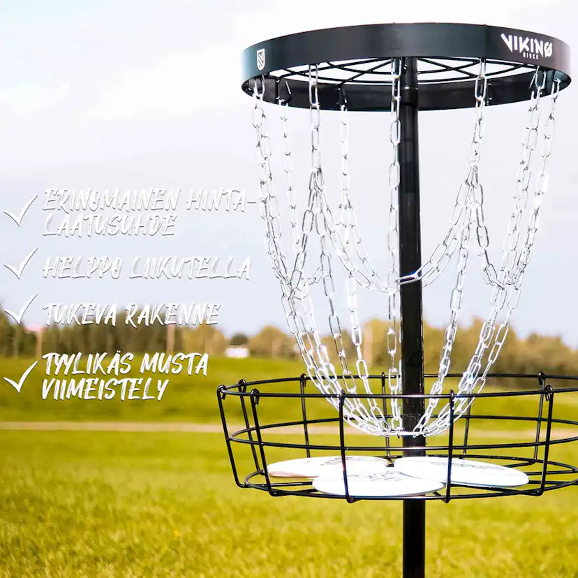Frisbeegolfkorg Viking Discs Battle Basket Pro