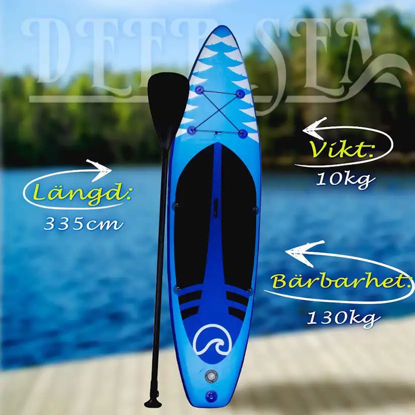 Stand-up Paddleboard Deep Sea SUP-Board Set Shark