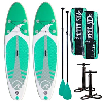 Stand-up Paddleboard Deep Sea SUP-brädset Standard 2-pack