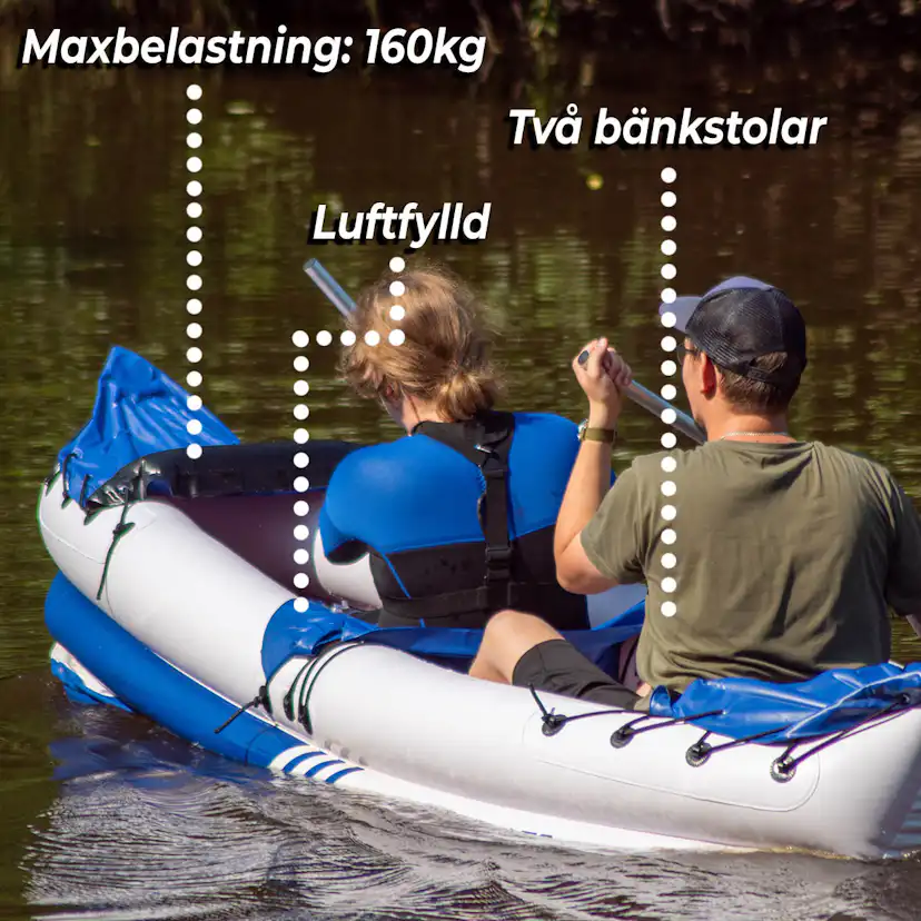 Kajak Deep Sea 2 personer