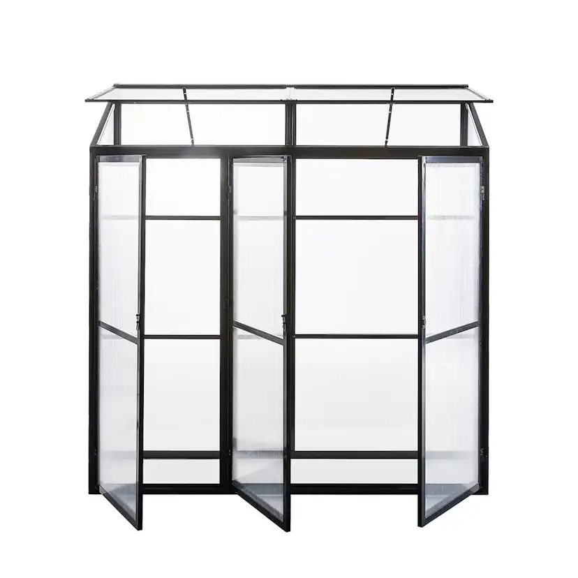 Växthus Lykke Mini Fjordal 180x55x190 cm