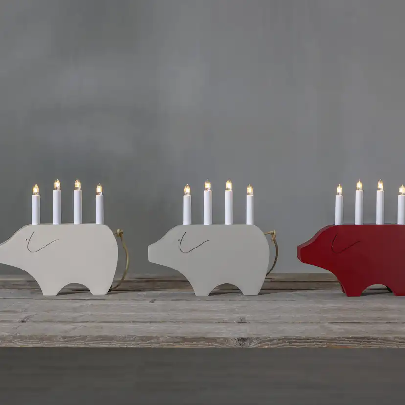 Adventsljusstake Star Trading Gry