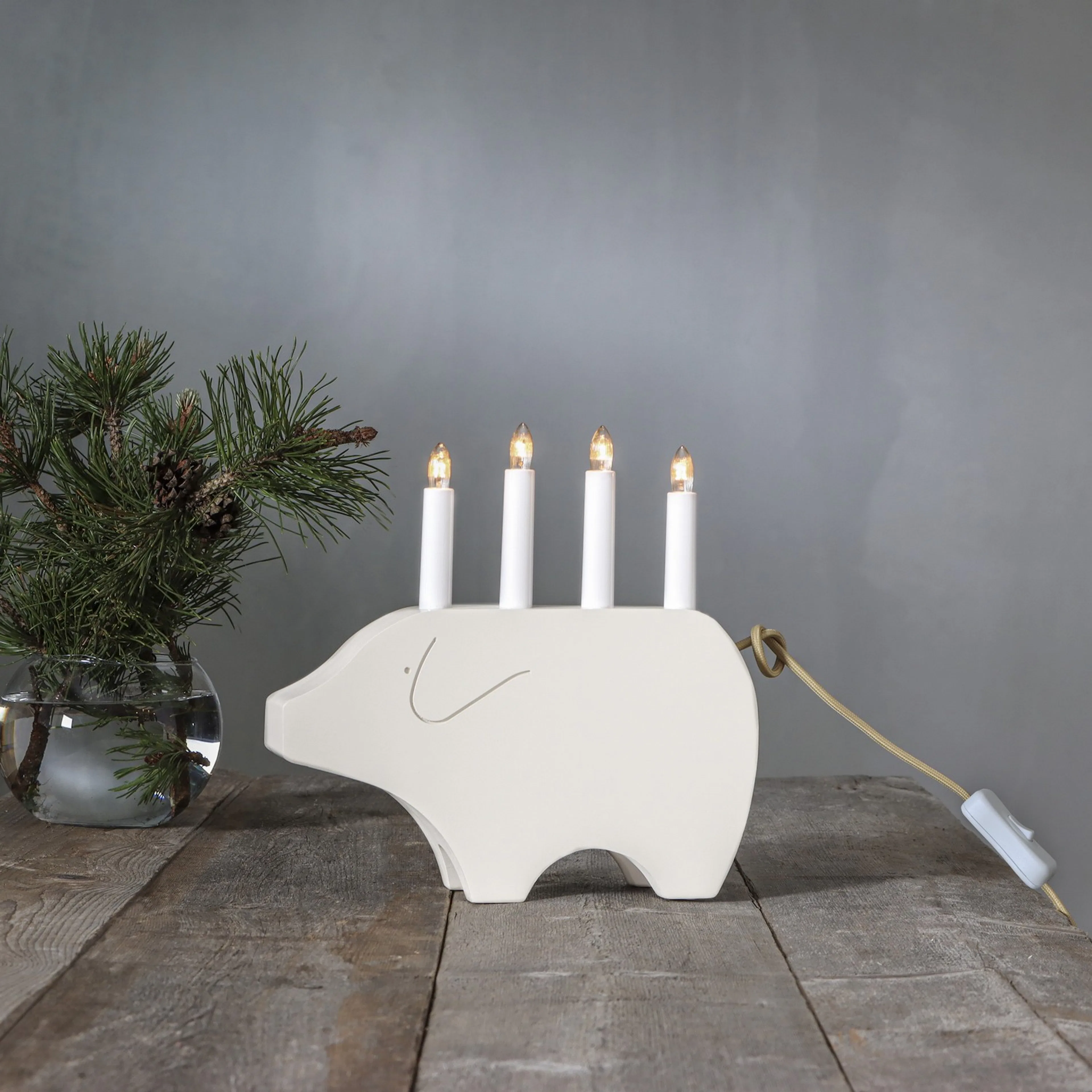 Adventsljusstake Star Trading Gry