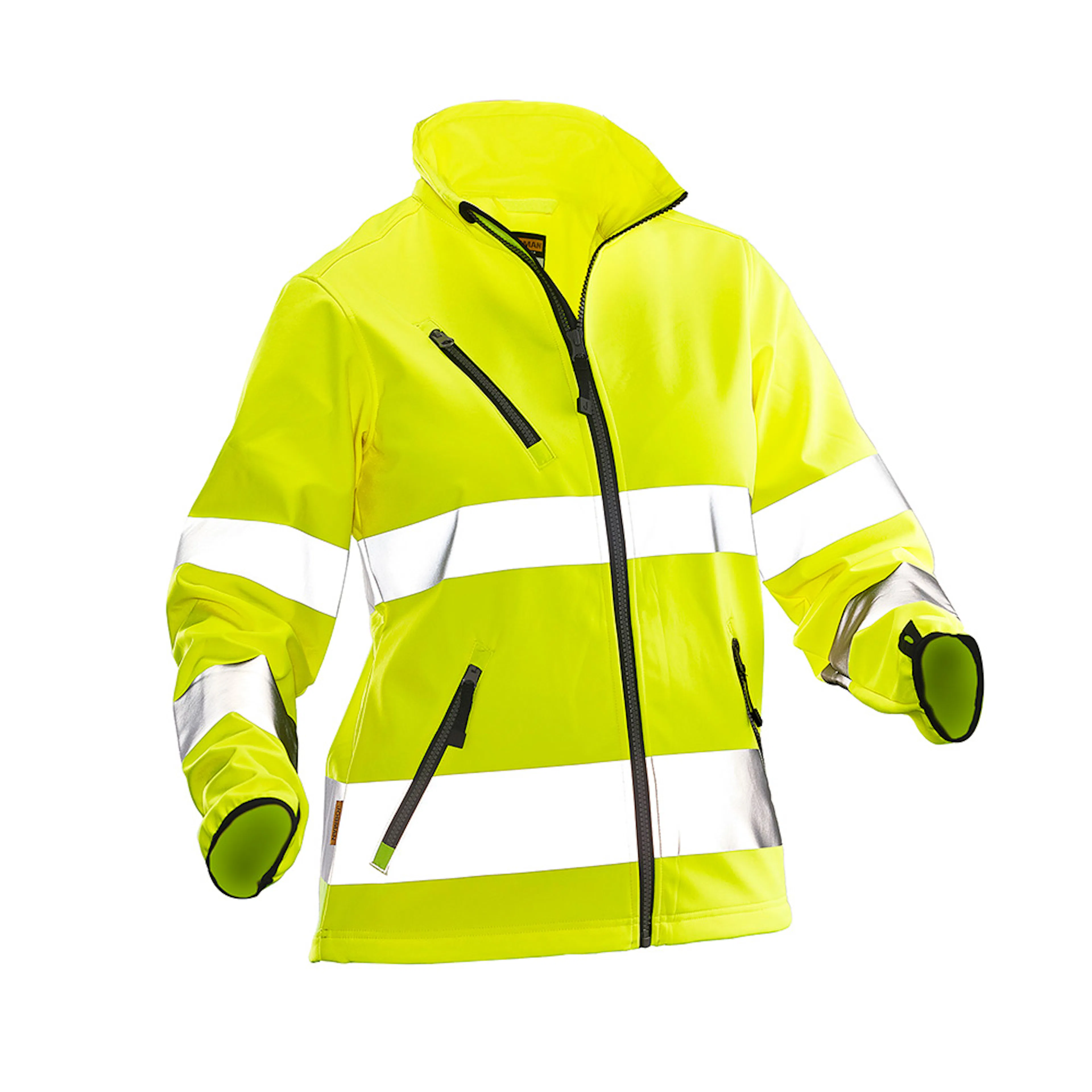 Softshell Jobman Jacka Dam Varsel Gul 1210