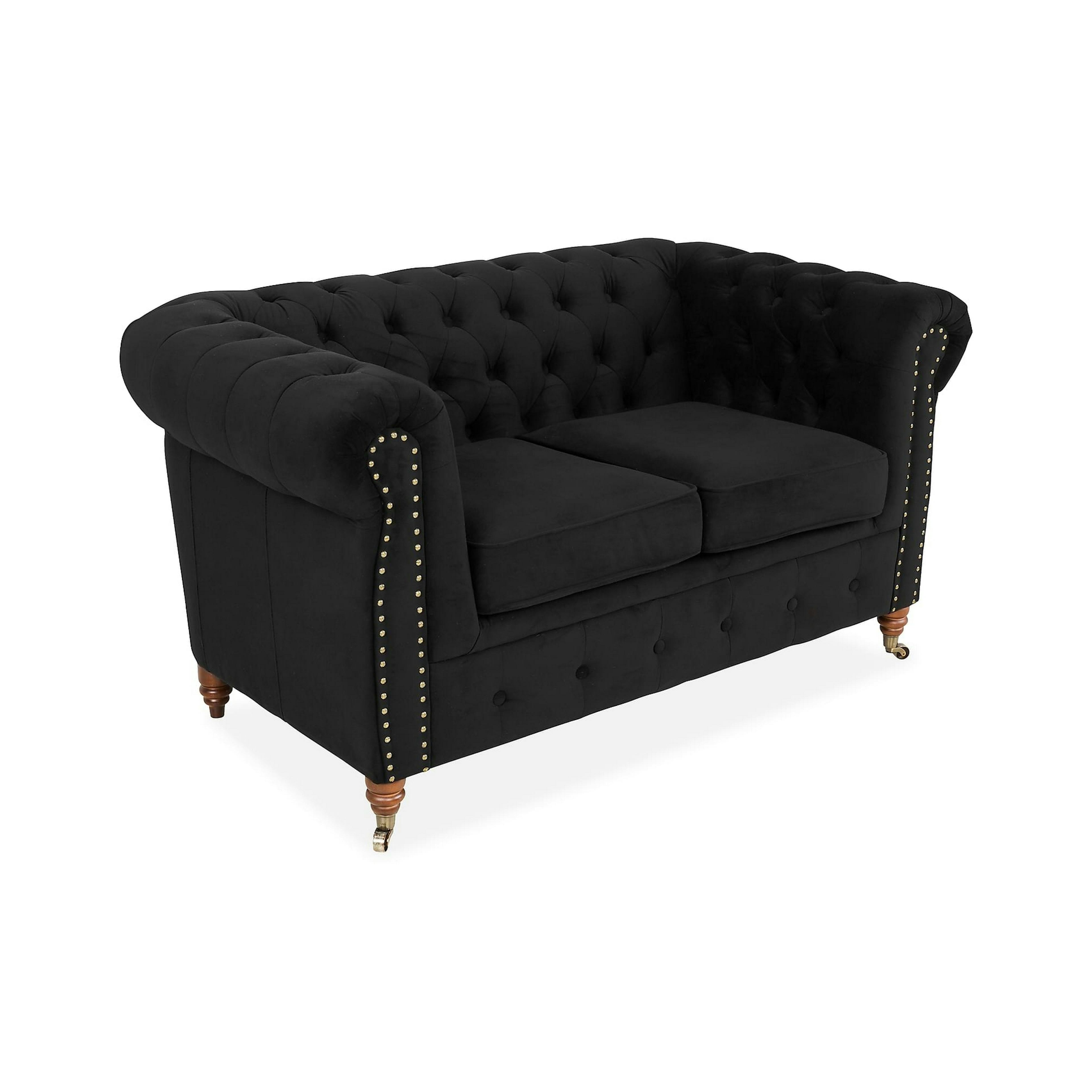 2-sitssoffa Manor House Chesterfield Deluxe Sammet