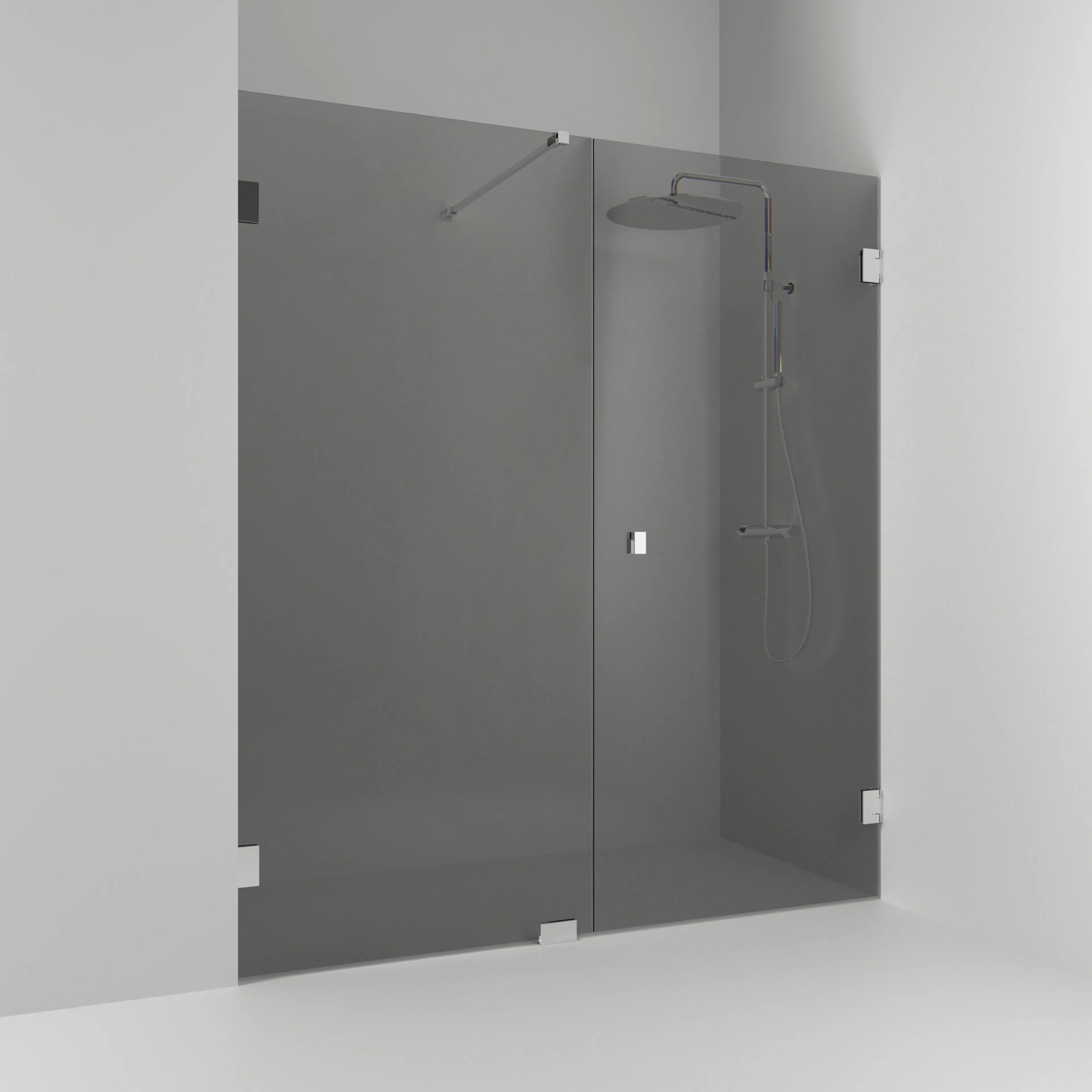Duschdörr Svedbergs 180° Rak Kombi