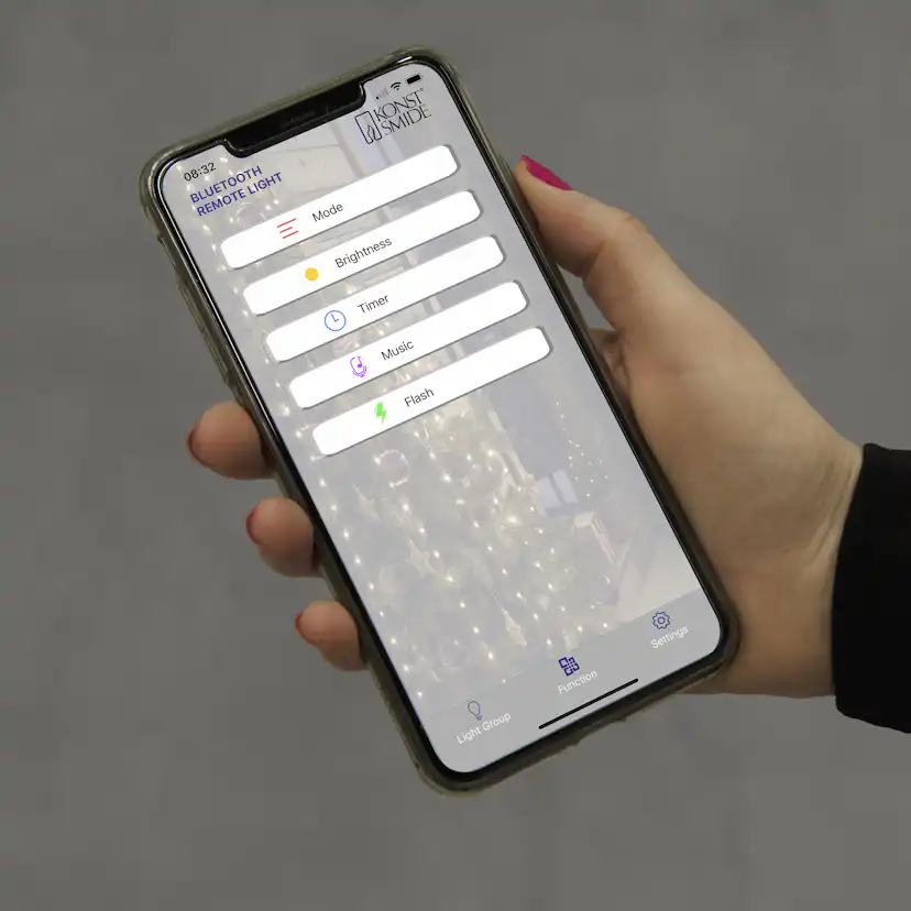 Julgransslinga Gnosjö Konstsmide Appstyrd med Ring