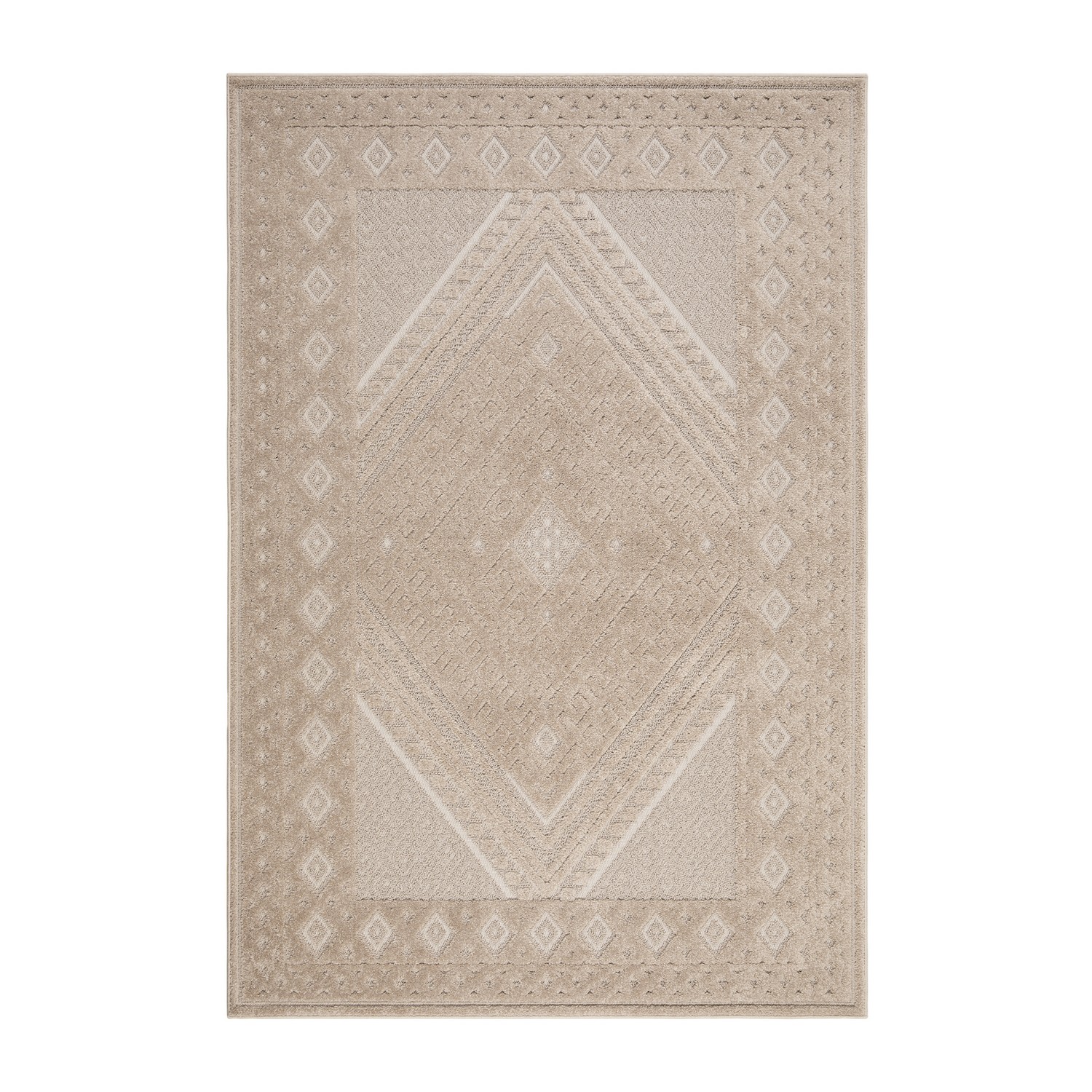 Utomhusmatta KM Carpets Hampton Medaljong