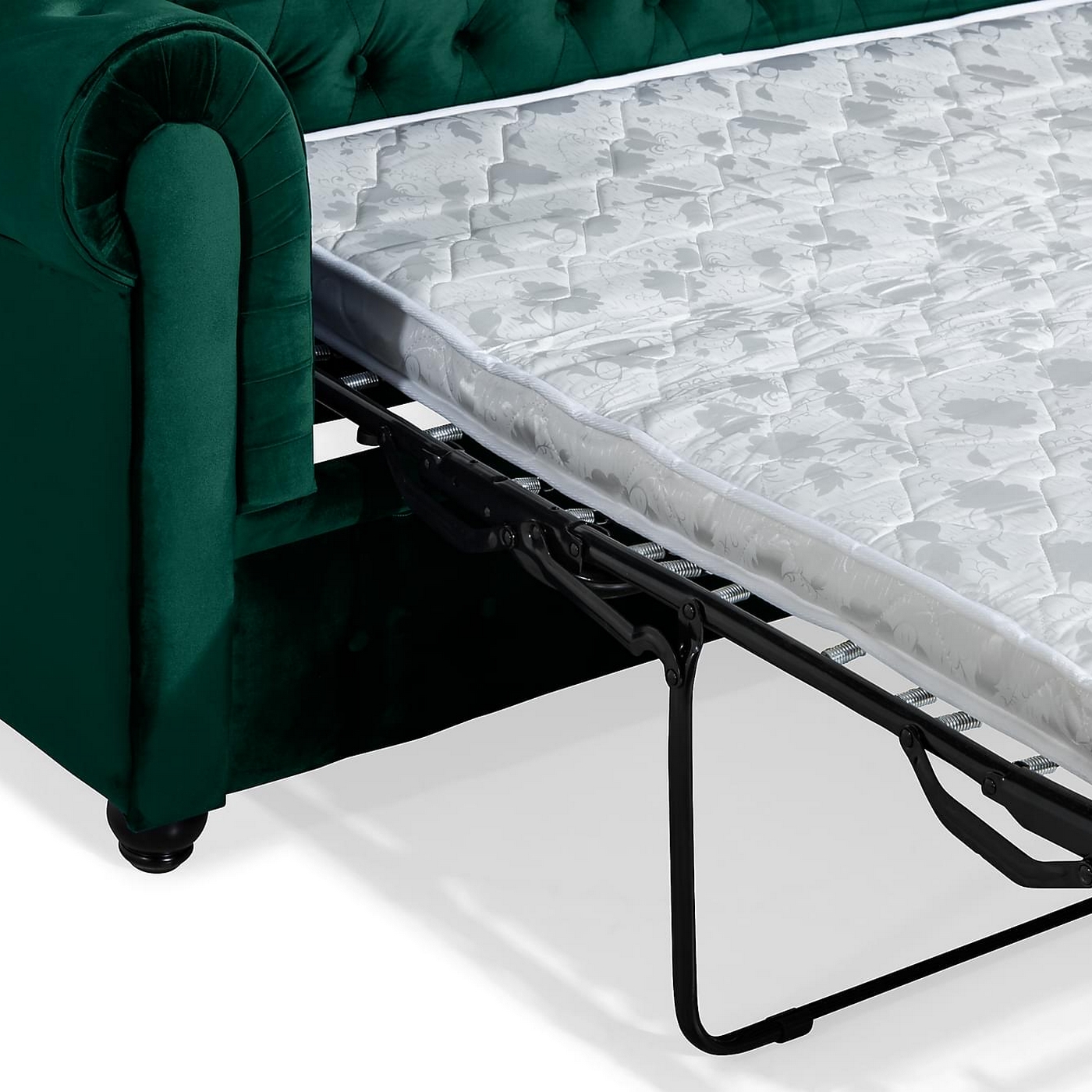 Bäddsoffa Manor House Chesterfield Lyx 3-sits Sammet