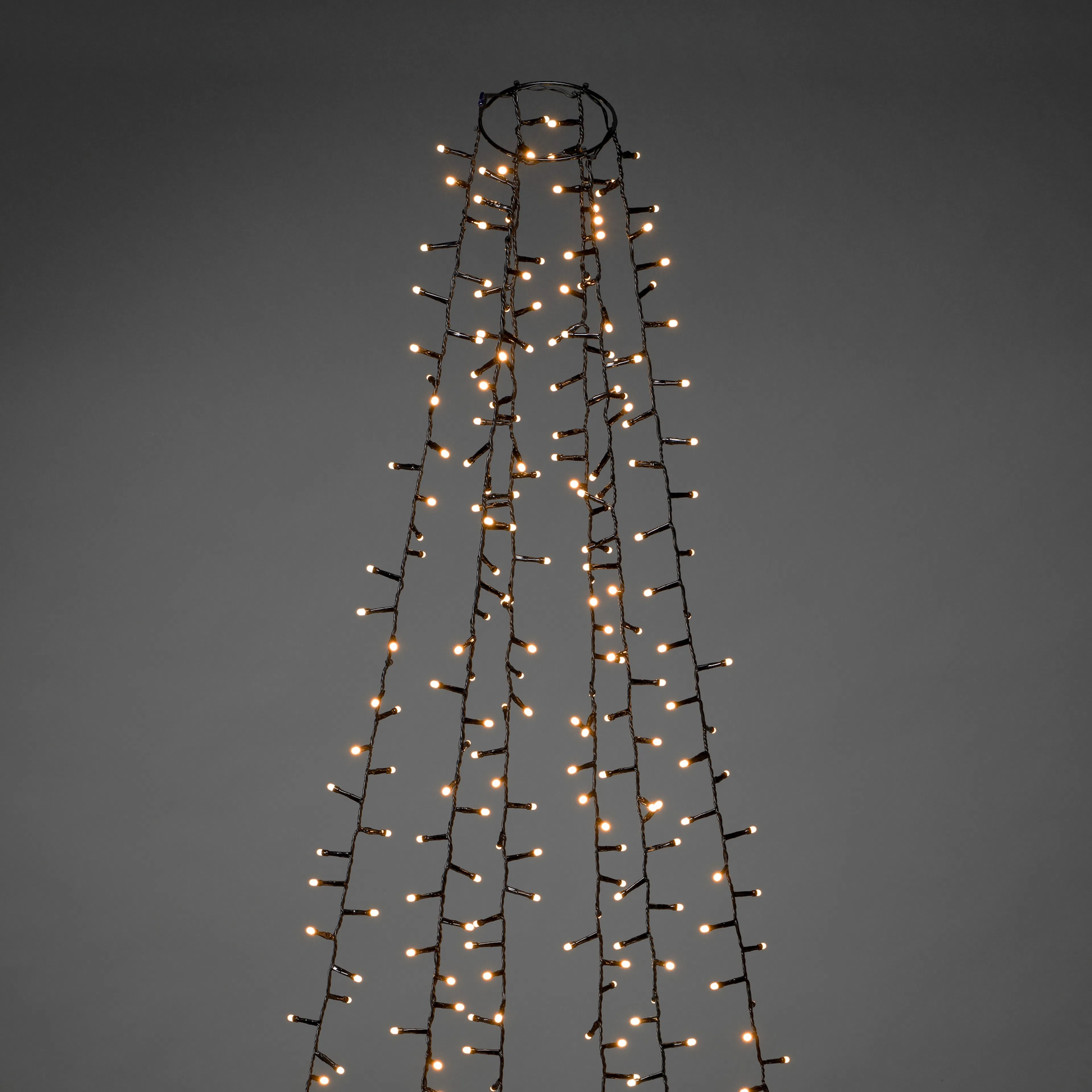 Julgransslinga Gnosjö Konstsmide Cluster Frost 110/180x6 30V