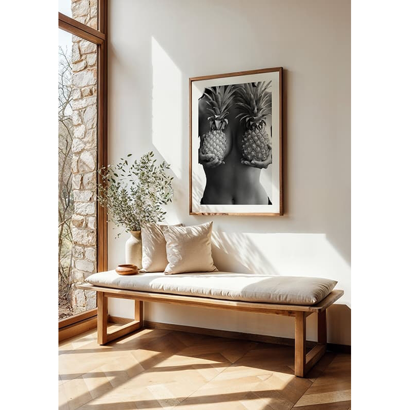 Poster Gallerix Them Pineapples B&W